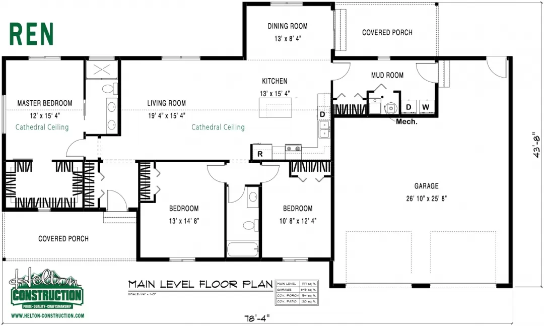 The Ren Floor Plan